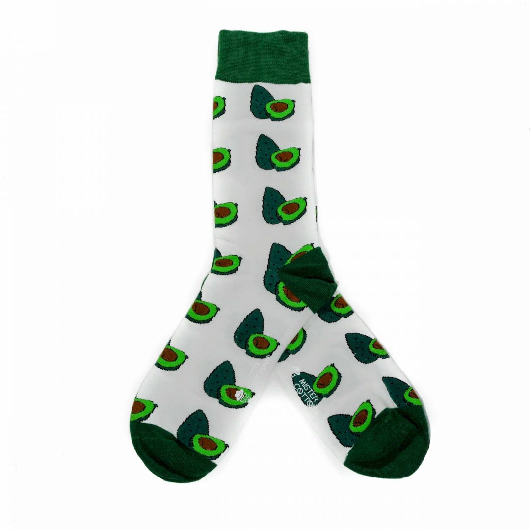 calcetines-aguacate calcetines originales de hombre